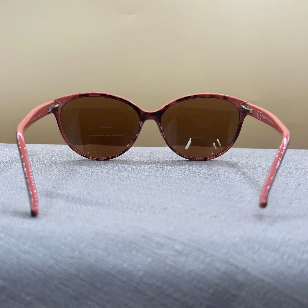 Brittany TG1213 Tortoise Melon Cat Eye Bifocal Reading Sunglasses +1.50 57mm
